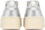 Autry Zilveren Platform Vintage Stijl Sneakers Gray Dames - Thumbnail 3