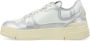Autry Witte Zilveren Sneakers CLC Lage Top Gray Dames - Thumbnail 6