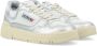 Autry Witte Zilveren Sneakers CLC Lage Top Gray Dames - Thumbnail 8