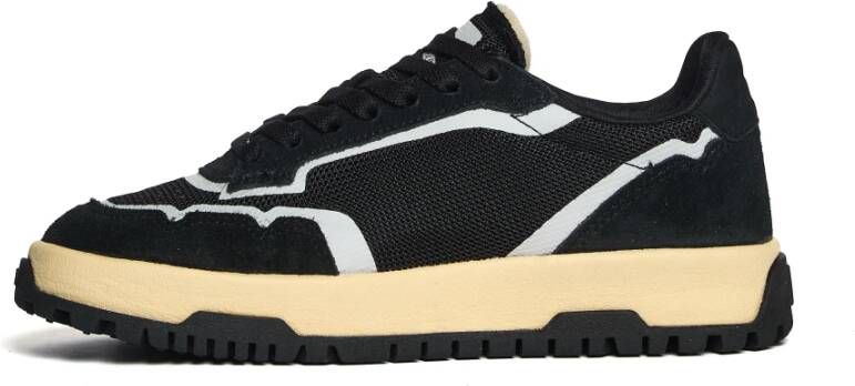 Autry Zwarte Damessneakers Stijlvol Comfortabel