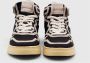 Autry Zwarte hoge sneaker met leren hielkap Zwart Dames - Thumbnail 2