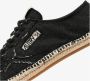 Autry Zwarte Katoenen Veterschoenen - Thumbnail 2
