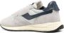 Autry Reelwind Lage Sneakers in Grijs en Space Nylon en Suède Multicolor Heren - Thumbnail 5