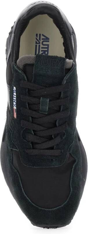 Autry Zwarte Sneakers Reelwind