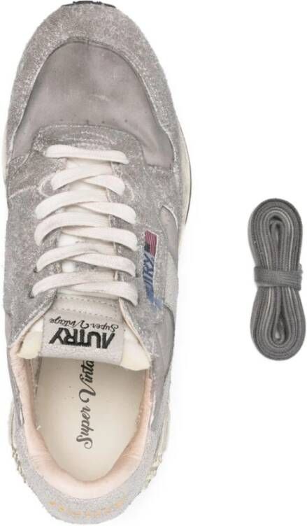 Autry Zwarte Sneakers voor Mannen Aw25