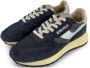 Autry Zwarte Suède Retro-Style Sneaker - Thumbnail 2