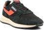 Autry Vintage stijl hardloopschoen in zwart en oranje Black Heren - Thumbnail 7