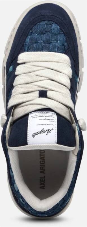Axel Arigato Area Lo Geweven Sneaker Blue Heren