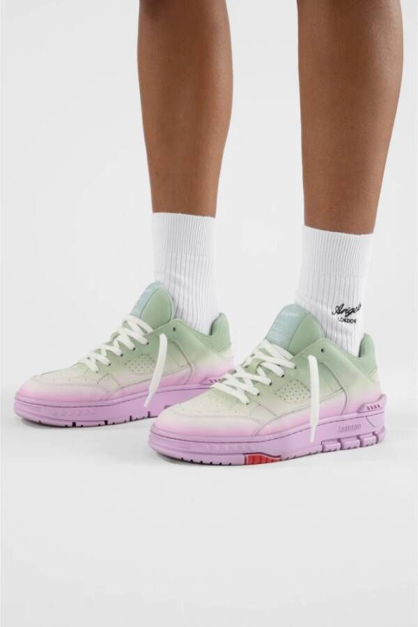 Axel Arigato Area Lo Spray Paint Sneaker Roze Dames