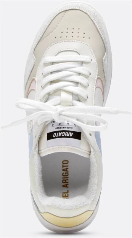 Axel Arigato Contrastlijn Leren Sneaker White Dames