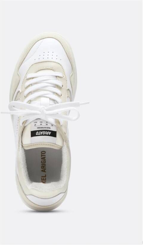 Axel Arigato Contrastlijn Leren Sneaker White Dames