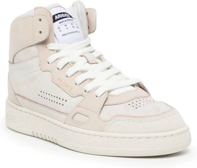 Axel Arigato Beige Dice High-Top Sneakers Beige Dames