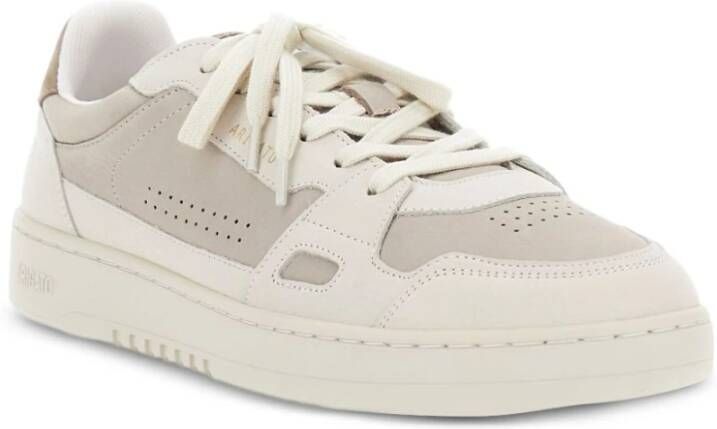 Axel Arigato Beige Geperforeerde Veterschoenen