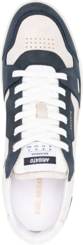 Axel Arigato Blauwe Color-Block Sneakers met Gouden Logo