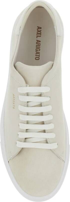 Axel Arigato Clean 90 Beige Lage Top Sneakers Beige Heren