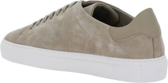 Axel Arigato Clean 90 Beige Sneakers met Zijlogo Beige Heren