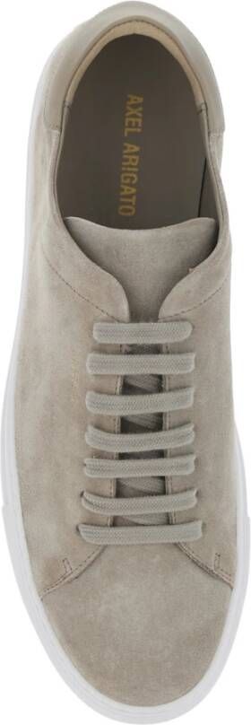 Axel Arigato Clean 90 Beige Sneakers met Zijlogo Beige Heren
