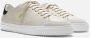 Axel Arigato Contrastpaneel Leren Sneaker Beige Heren - Thumbnail 2