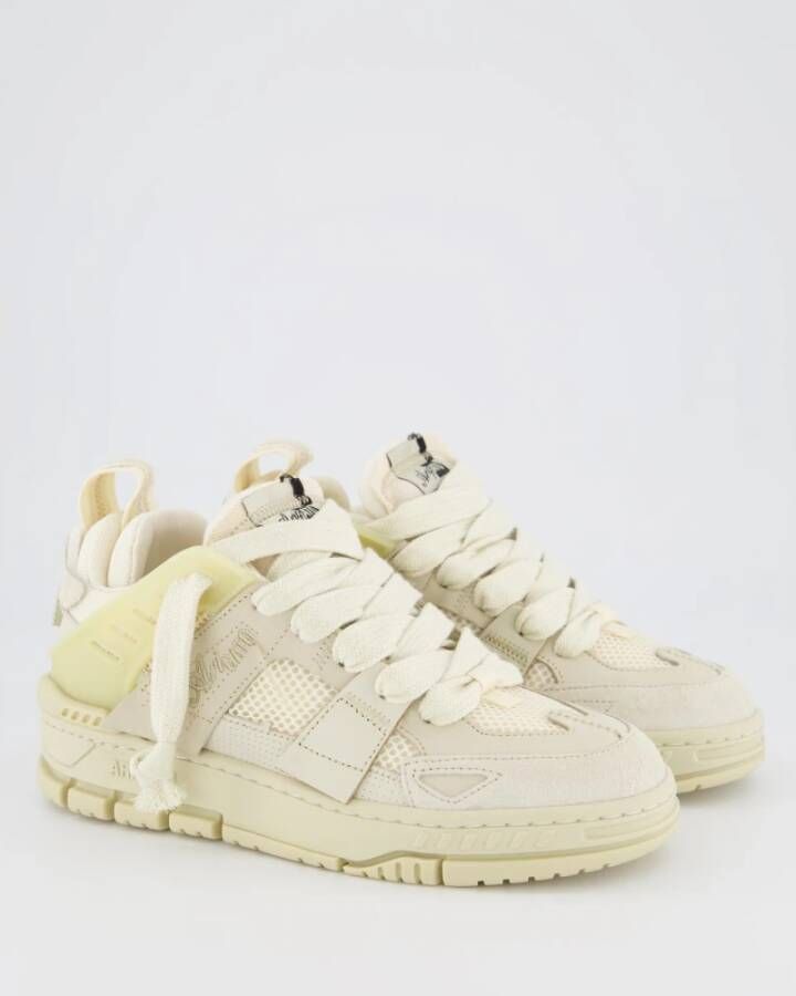 Axel Arigato Dames Area Patchwork Sneaker Beige Dames