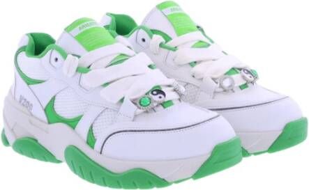 Axel Arigato Dames Catfish Lo Wit Smaragd White Dames