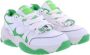 Axel Arigato Low-Top Sneakers Dames Catfish Lo Wit Smaragd in wit - Thumbnail 5