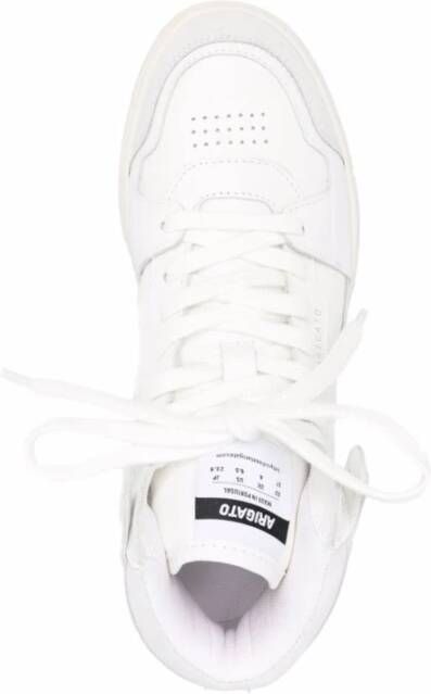 Axel Arigato Wit Grijs High-Top Sneakers White Dames
