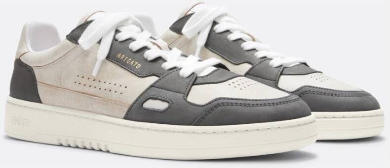 Axel Arigato Beige & Dark Grey Dice Lo Sneakers Beige Heren