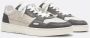 Axel Arigato Grijze Leren Sneakers met Gouden Details Multicolor Heren - Thumbnail 10