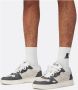 Axel Arigato Grijze Leren Sneakers met Gouden Details Multicolor Heren - Thumbnail 14