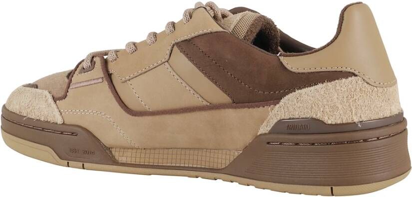 Axel Arigato Donkerbruine Leren Sneakers