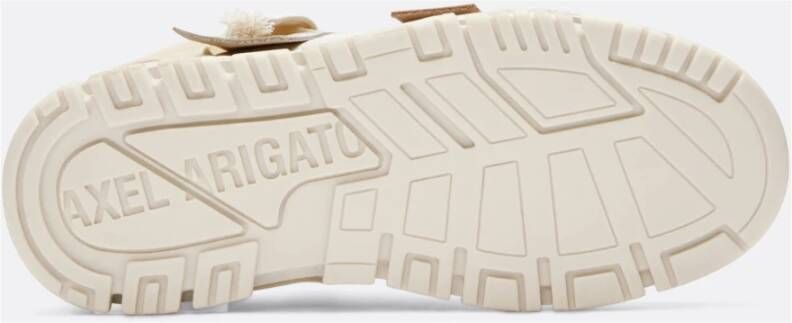 Axel Arigato Gebied Patchwork Sneaker Beige Heren