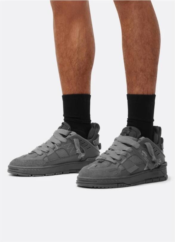 Axel Arigato Gebied Patchwork Sneakers Gray Heren