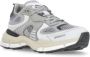 Axel Arigato Grijze Leren Sneakers Ronde Neus Multicolor Dames - Thumbnail 2