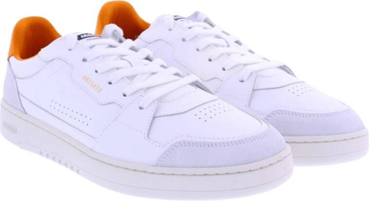 Axel Arigato Heren Dice Lo Sneaker Wit Oranje White Heren