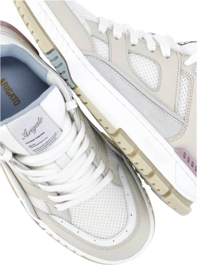 Axel Arigato Ivoor Leren Sneakers met Contrasterend Logo Multicolor Dames