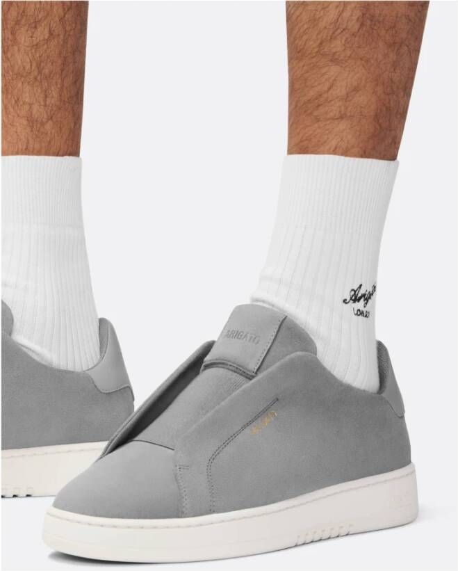 Axel Arigato Laceless Sneaker met dobbelstenen Gray Heren