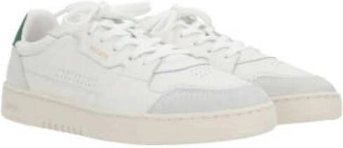 Axel Arigato Lage leren sneakers met geperforeerde details White Heren