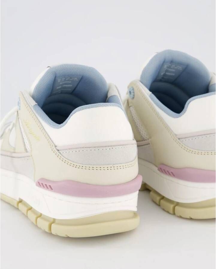 Axel Arigato Lage Top Sneaker Wit Beige