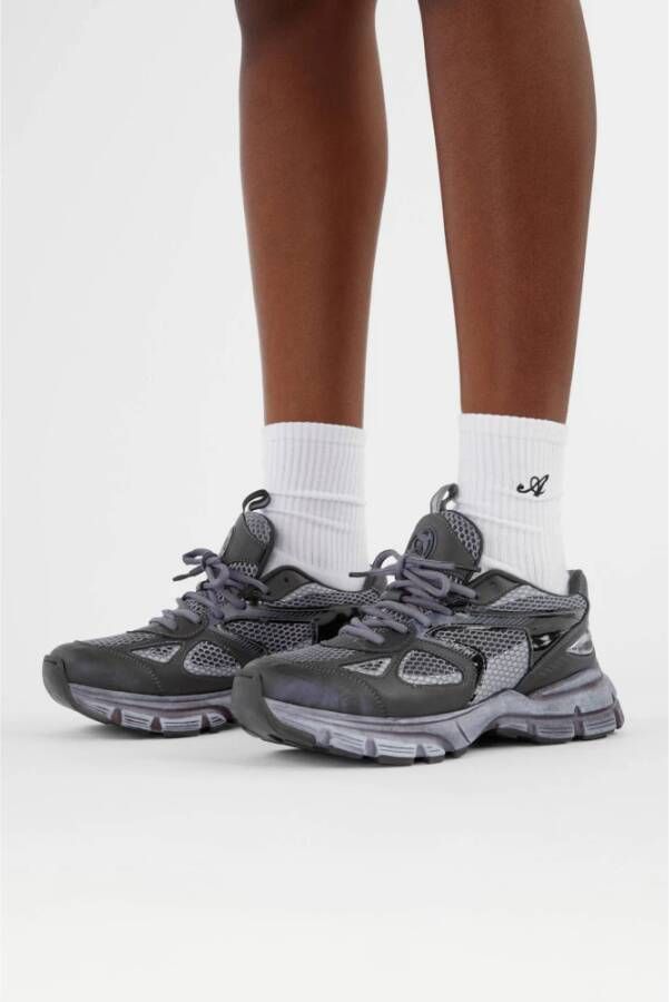 Axel Arigato Marathon Dip-Dye Runner Sneakers Gray Dames