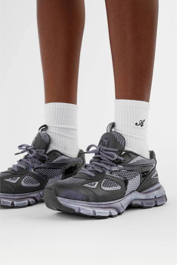 Axel Arigato Marathon Dip-Dye Runner Sneakers Gray Dames