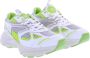 Axel Arigato Low-Top Sneakers Dames Marathon Runner Wit Groen in wit - Thumbnail 10