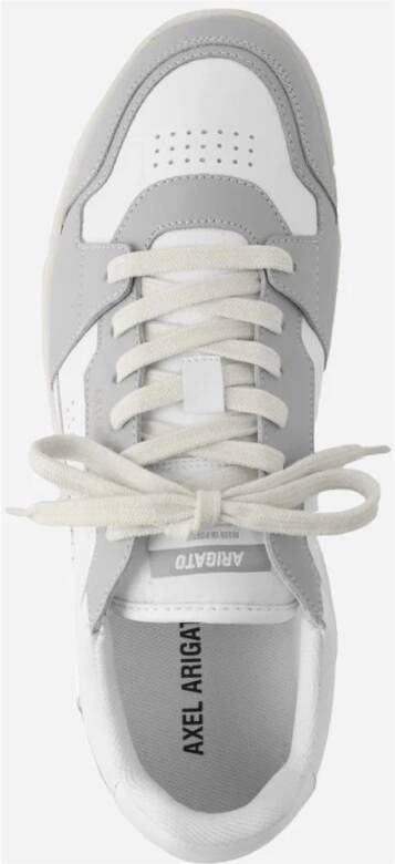 Axel Arigato Minimalistische Wit Grijze Dice Lo Sneakers