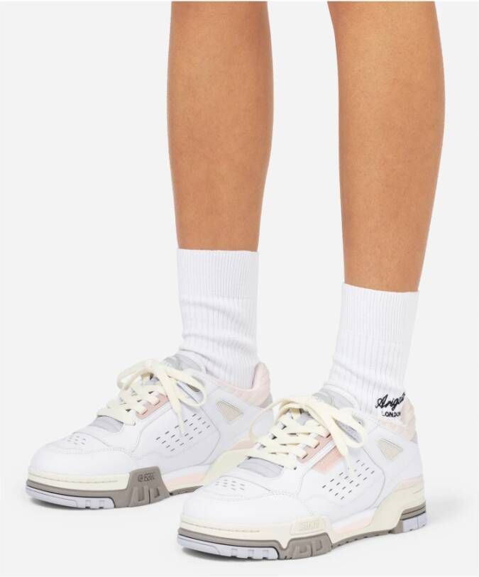 Axel Arigato Onyx Sneaker Leer Textiel Perforaties Comfort White Dames