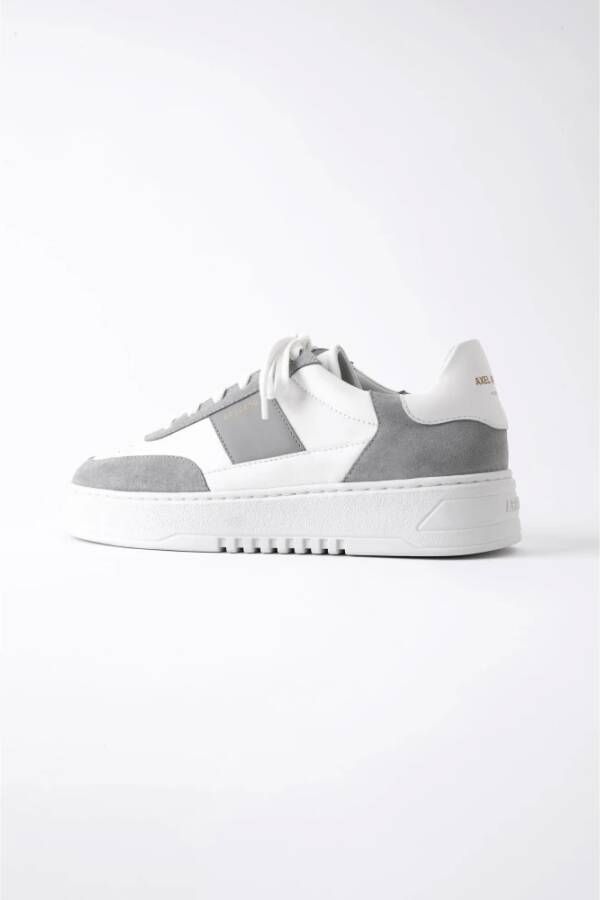 Axel Arigato Handgemaakte Vintage Sneaker met Rubberen Zool White Heren