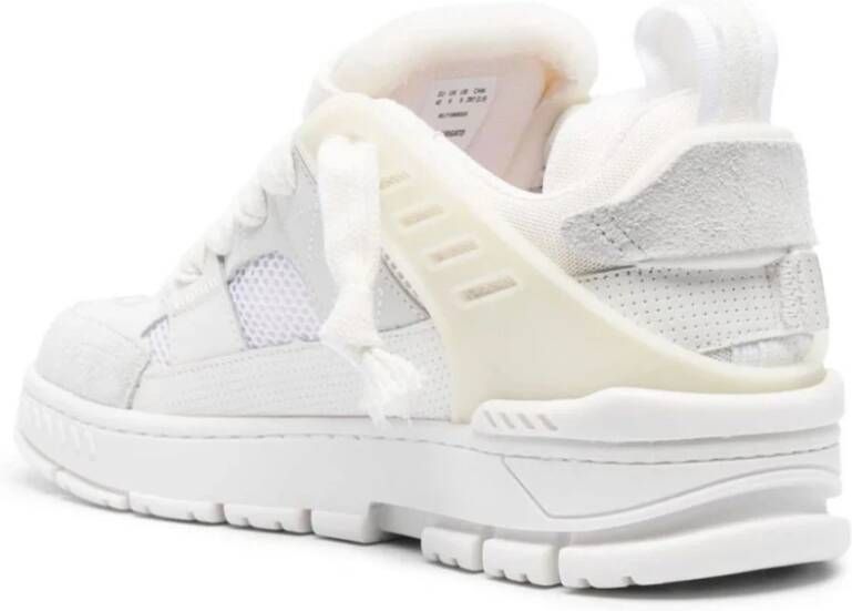 Axel Arigato Patchwork Sneakers Wit White Heren
