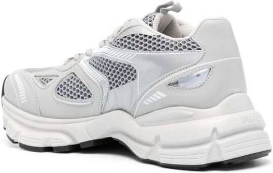 Axel Arigato Reflecterende Mesh Sneakers met Chunky Sole Gray Dames