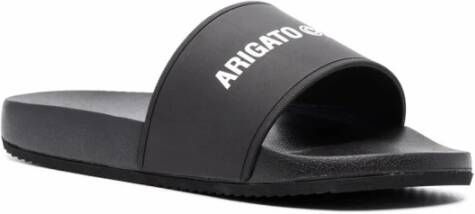 Axel Arigato Trendy Logo Pool Slides voor vrouwen Zwart Dames