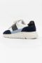 Axel Arigato Vintage Genesis Sneakers Blauw Leer Multicolor Heren - Thumbnail 4