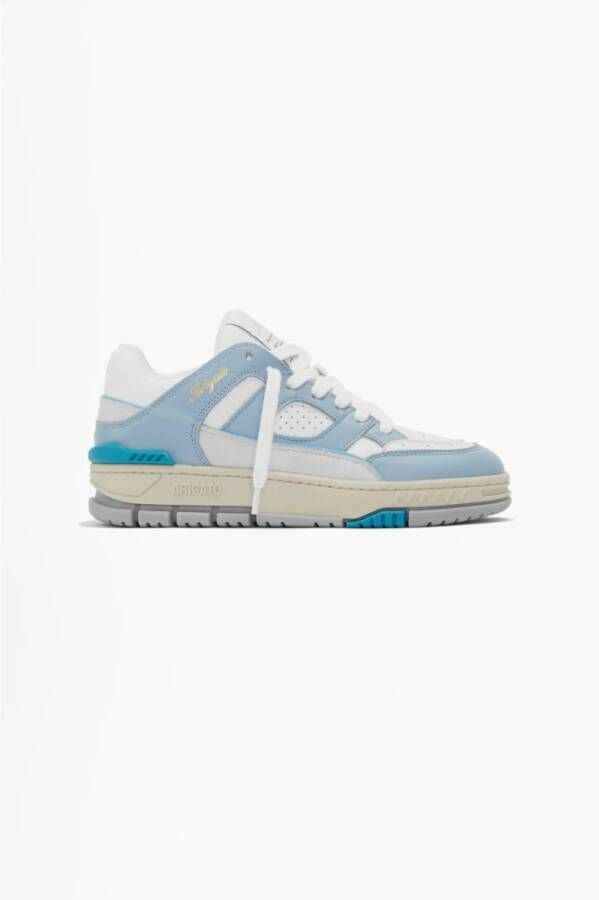 Axel Arigato Vintage Color-Block Leren Sneaker Blauw Heren