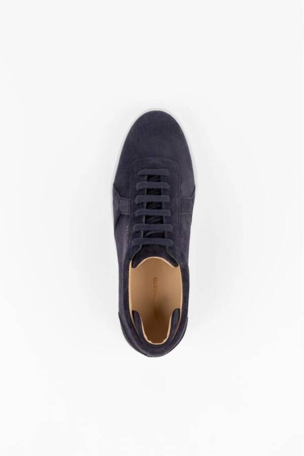 Axel Arigato Suède Platform Sneakers Blauw Heren